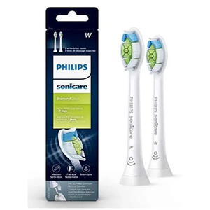 اشتري قم بشراء Philips Diamond Clean standard sonic toothbrush replacement heads x2 HX6062/67 Online at Best Price من الموقع - من لولو هايبر ماركت Electric Toothbrush في الامارات