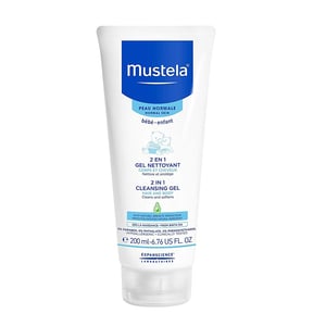 Mustela 2in1 Cleansing Gel For Hair And Body 200ml