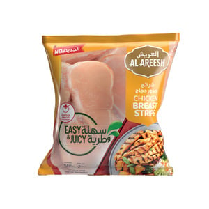 Al Areesh Chicken Breast Strips IQF Value Pack 500 g