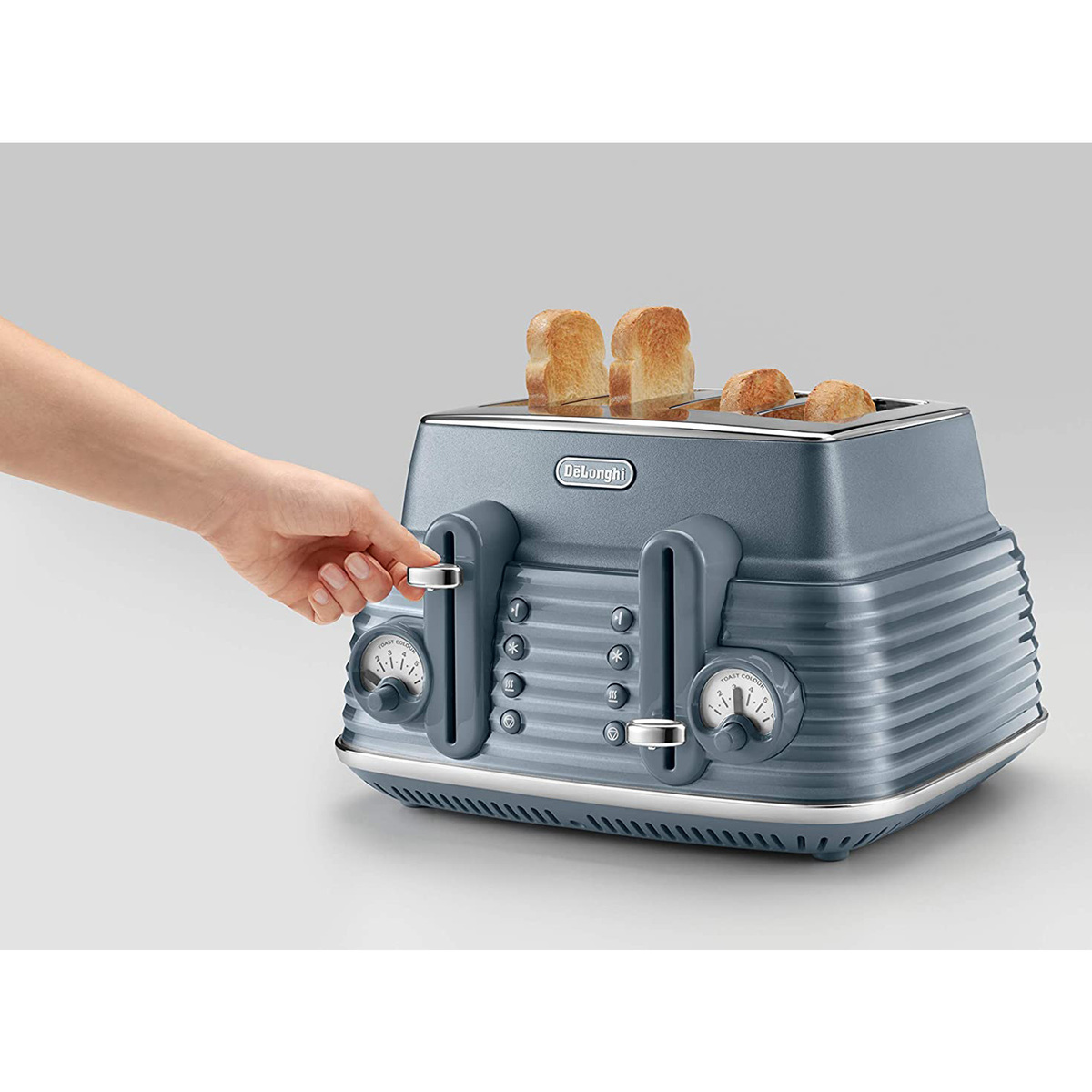 De'Longhi 4 Slice Toaster CTZS4003BL
