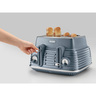 De'Longhi 4 Slice Toaster CTZS4003BL