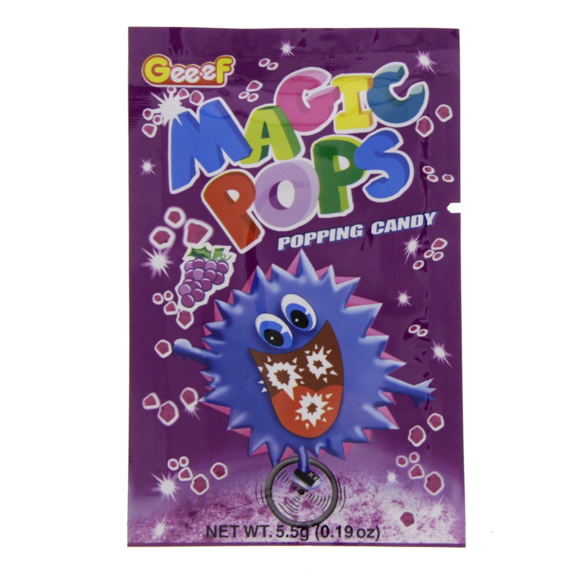 Geeef Magic Pops Grape 5.5 g