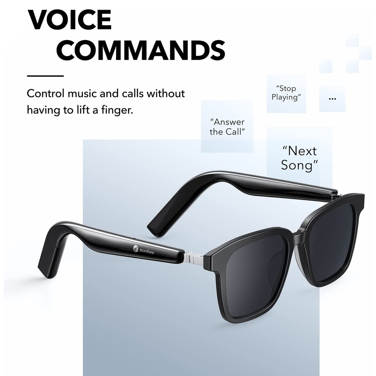 Anker Soundcore Frames Landmark Bluetooth Audio Smart Glasses A3600012
