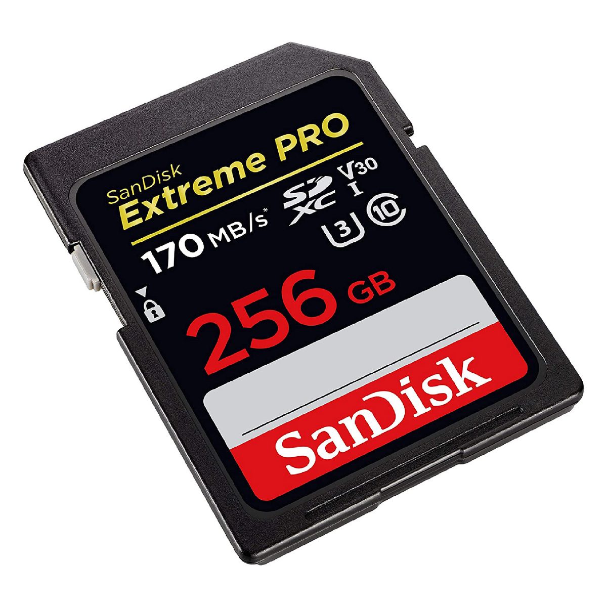 سانديسك اكستريم برو بطاقة ذاكرة SDXC SDXXD سعة 256 جيجابايت