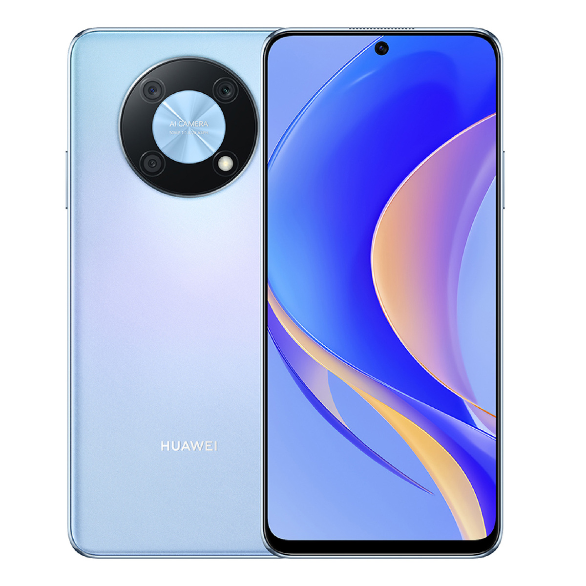 Huawei Nova Y90,Smartphone, 128GB,6GB,4G Crystal Blue