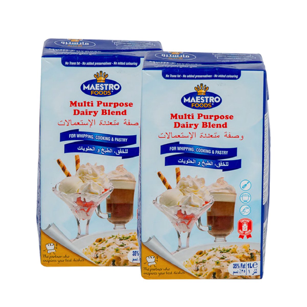Maestro Foods Multi-Purpose Dairy Blend 2 x 1 Litre
