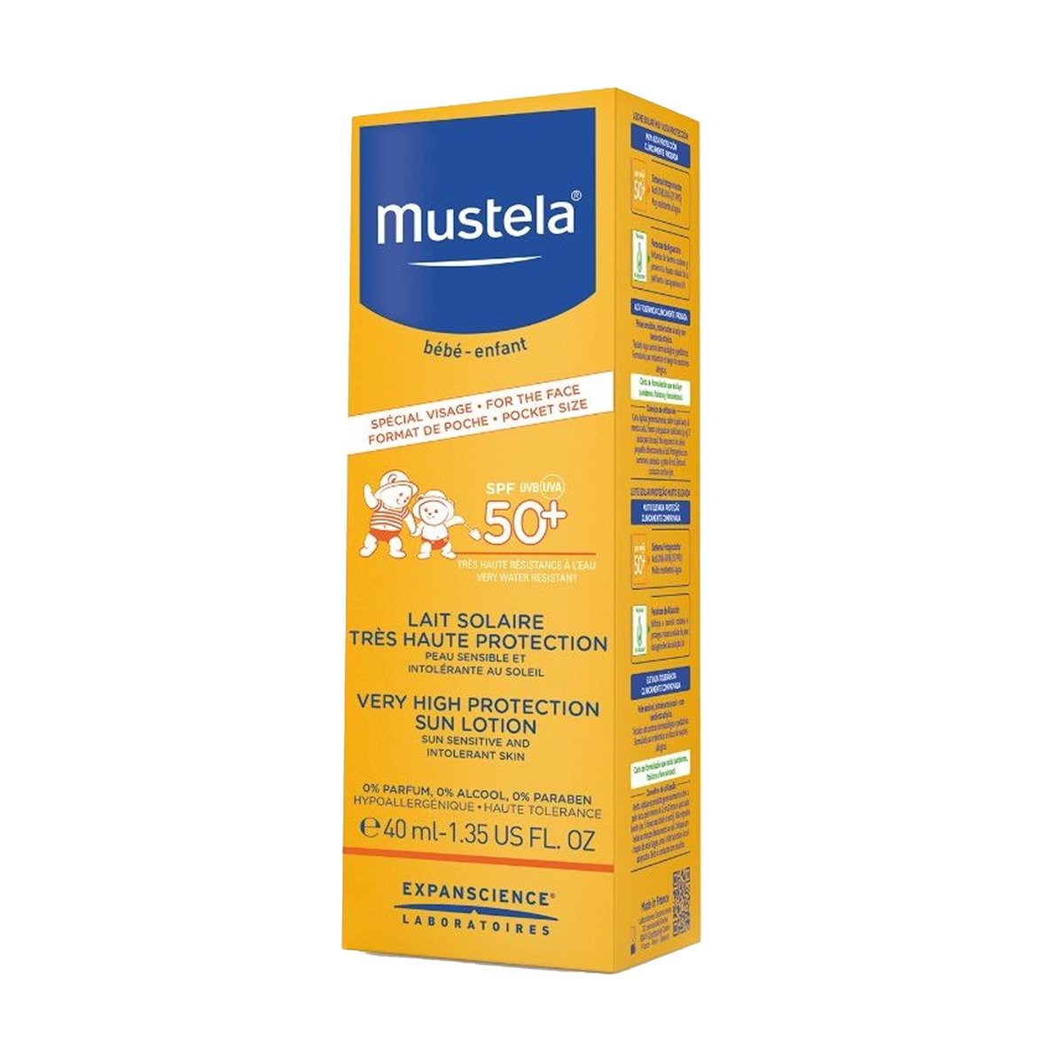Mustela Very High Protection Sun Lotion SPF50+ For Baby 40 ml