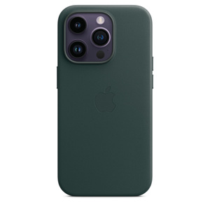 iPhone 14 Pro Leather Case with MagSafe, Forest Green, MPPH3ZE