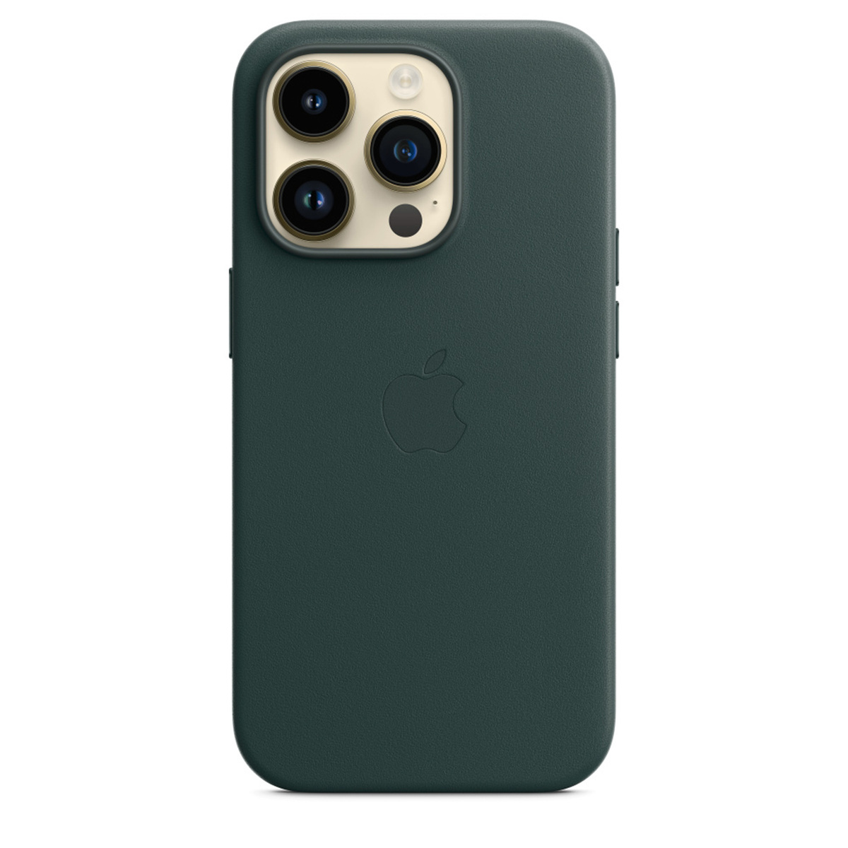 iPhone 14 Pro Leather Case with MagSafe, Forest Green, MPPH3ZE