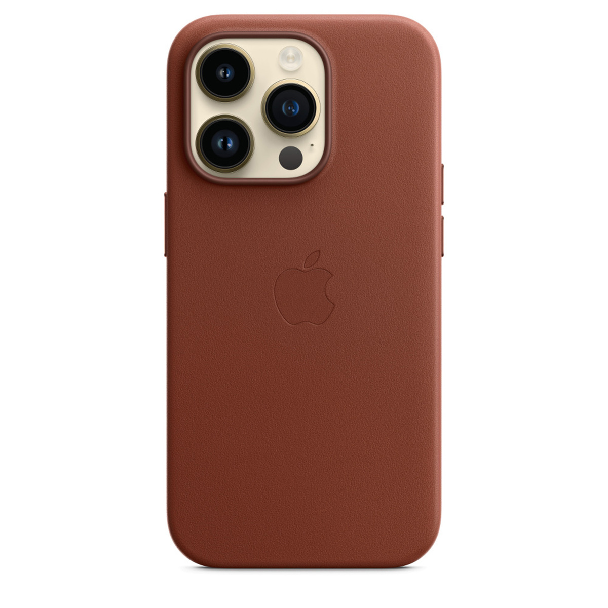 iPhone 14 Pro Leather Case with MagSafe, Umber, MPPK3ZE