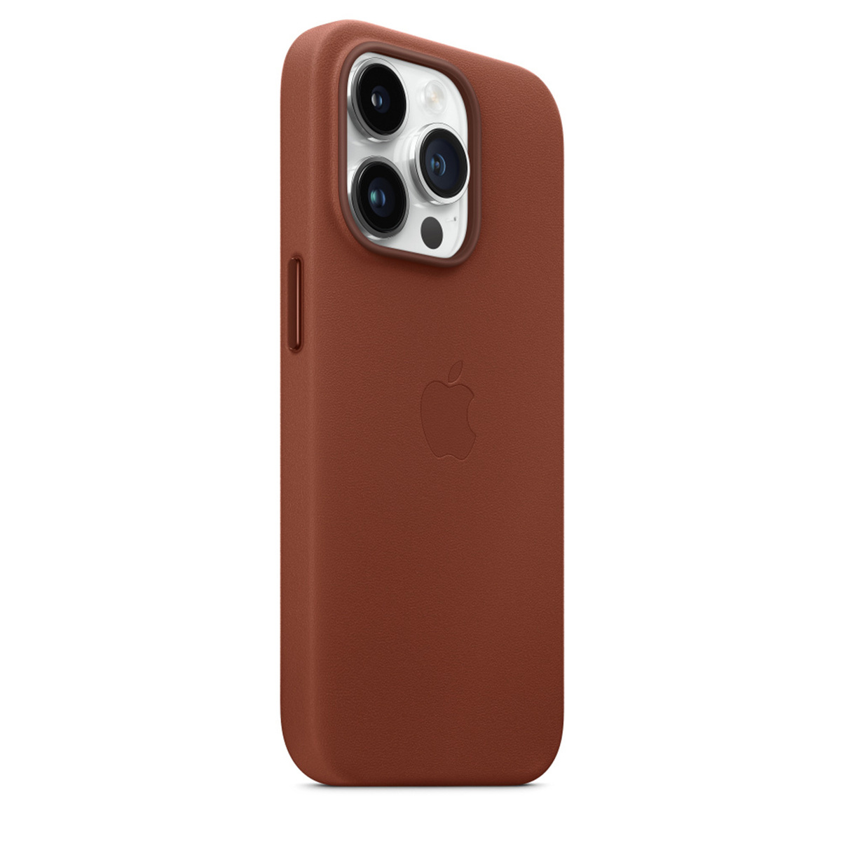 iPhone 14 Pro Leather Case with MagSafe, Umber, MPPK3ZE Online at Best ...