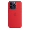جراب حماية سيليكون لجهاز ايفون 14 برو بتقنية MagSafe ، أحمر ، MPTG3ZE