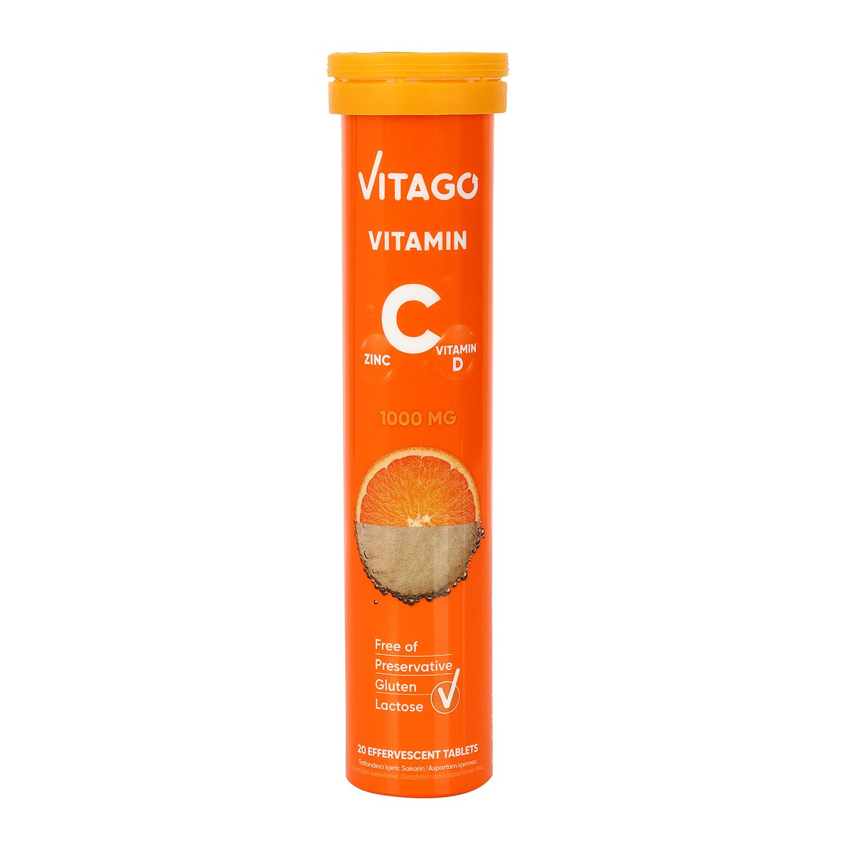 Vitago Vitamin C & D 1000mg 20 pcs