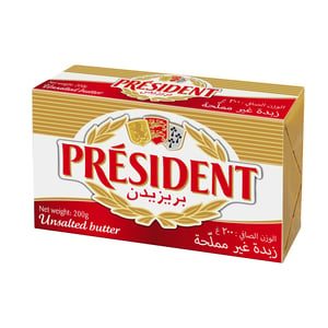 President Unsalted Butter 200 g