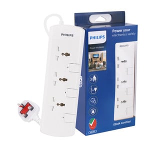 Philips Power Extension Sockt 3Way 3Mtr SP3130WB/56
