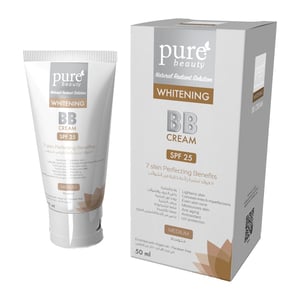 Pure Beauty Whitening BB Cream SPF 25 Medium 50ml