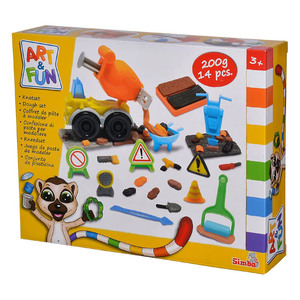 Art and Fun clay set construction site 106324530