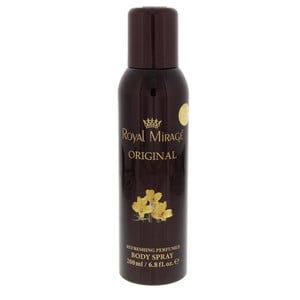 Royal Mirage Original Refreshing Perfumed Body Spray, 200 ml