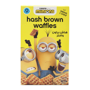 Minions Hash Brown Waffles 9 pcs 504 g