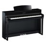 Yamaha Clavinova Digital Piano CLP-745 Grand Touch-S Wooden Keyboard, 38 voices including CFX and Boesendorfer sound, 20 Rhythm Patterns, 16 Track Recording, Black