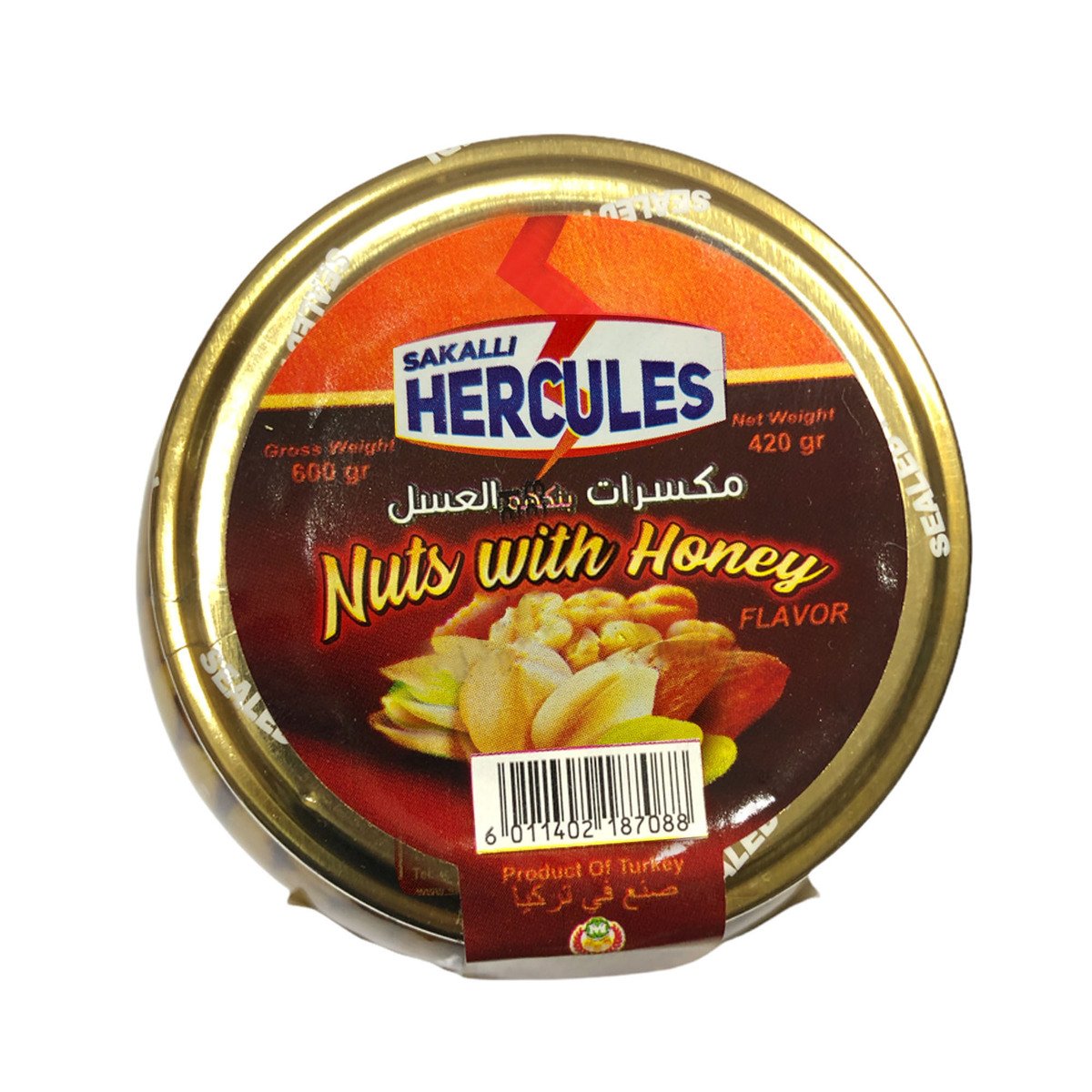 Sakalli Hercules Honey Nuts, 500 g