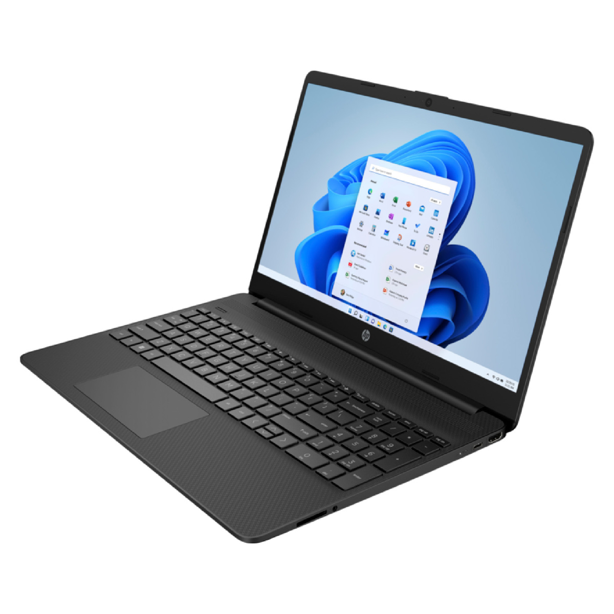 HP Laptop 15S-FQ5005NE,Intel Core i3,4GB RAM,256GB SSD,Intel Iris X Graphics ,15.6" FHD,Windows 11,English-Arabic Keyboard