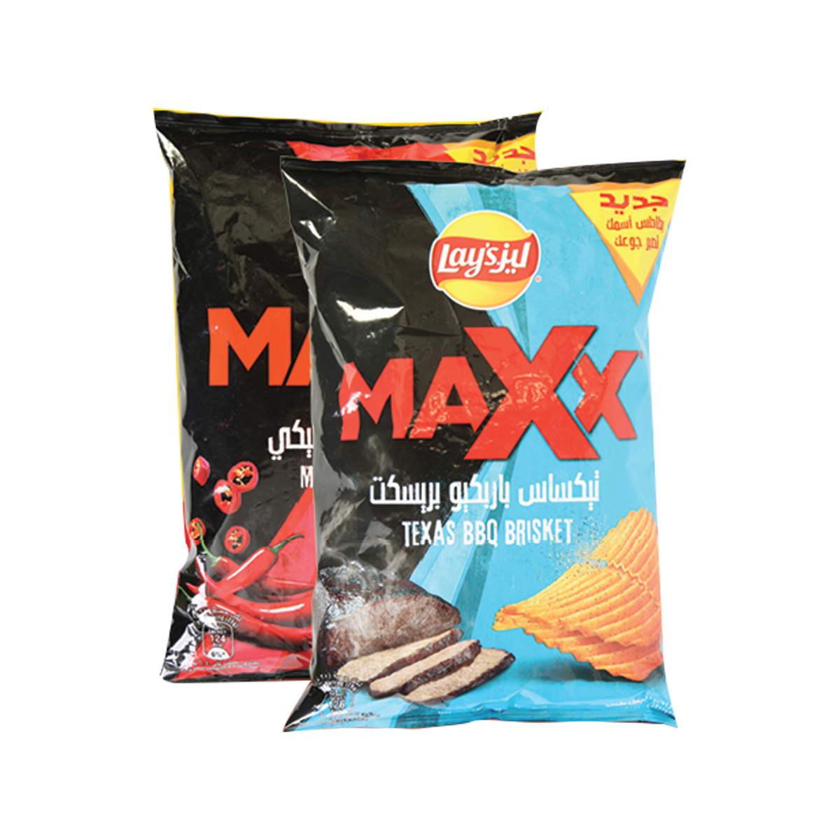 Buy Lays Maxx Chips Assorted Value Pack 2 x 160 g Online at Best Price | Potato Bags | Lulu Kuwait in Kuwait