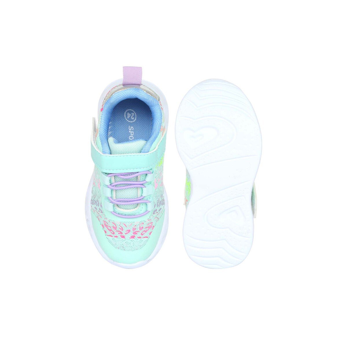 Sports Inc Baby Girl Shoes with Light KL85703 Blue, 25