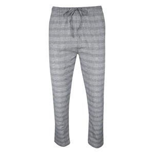 Elite Comfort Men's Woven Night Pants EM01 Light Grey, Extra Large