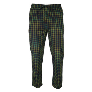 Elite Comfort Men's Woven Night Pants EM02 Green, Medium