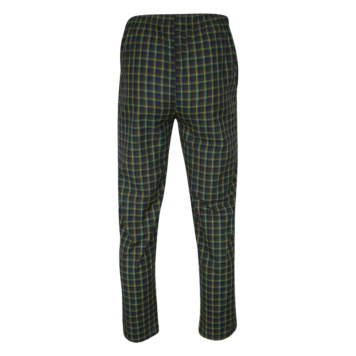 Elite Comfort Men's Woven Night Pants EM02 Green, Extra Large