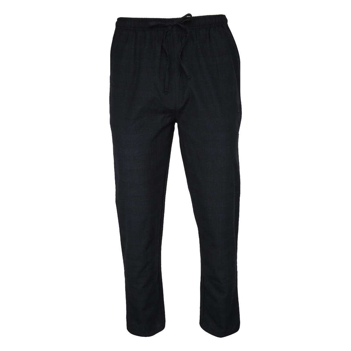 Elite Comfort Men's Woven Night Pants EM04 Black, XX-Large