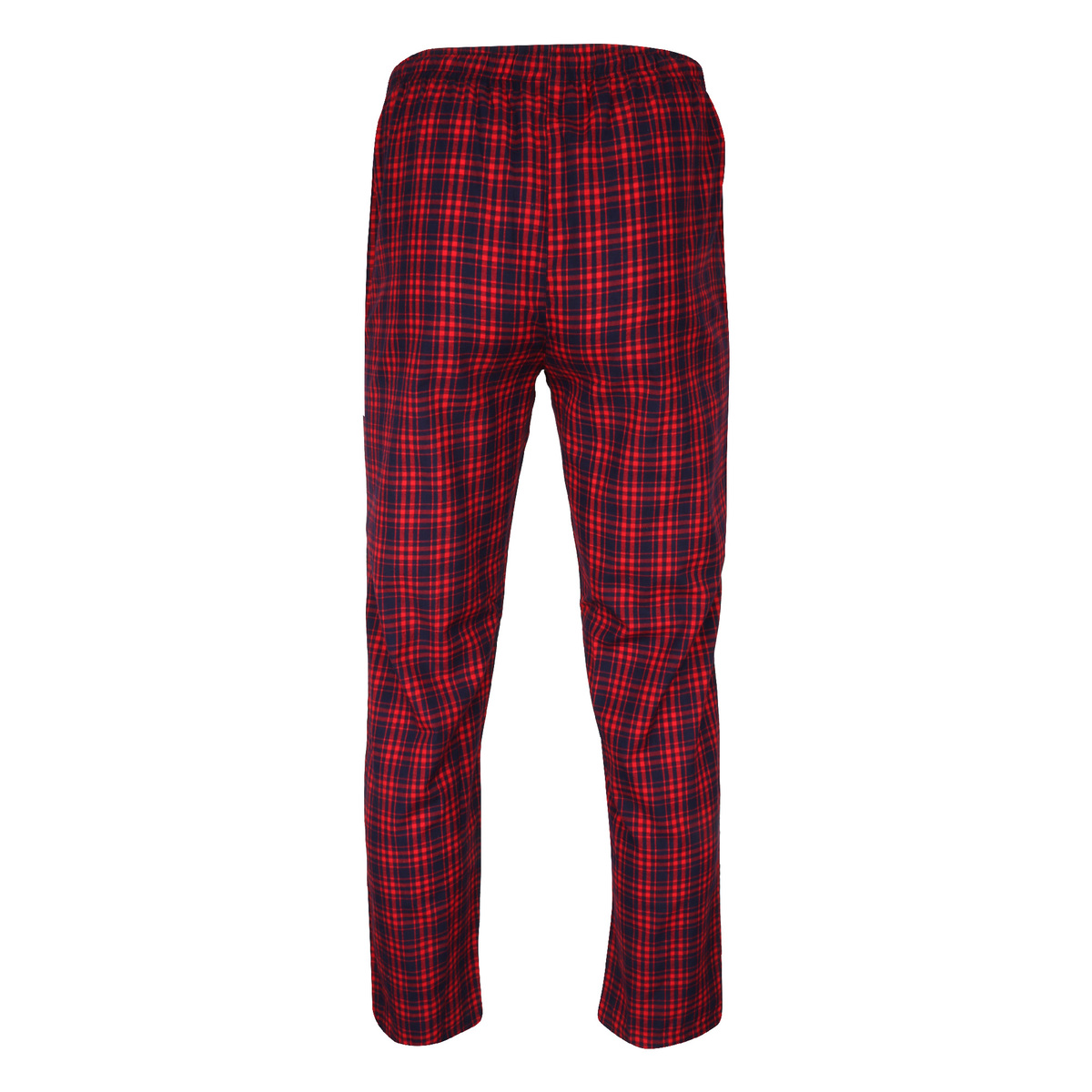 Elite Comfort Men's Woven Night Pants EM06 Red, Medium