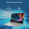 Asus Laptop 15.6-Inches FHD, Intel Core i5-1135G7 Processor, 8GB RAM, 512 GB SSD, Windows 11,2GB NVIDIA® GeForce® MX330 Graphics, Black, X1500EP-BQ673W