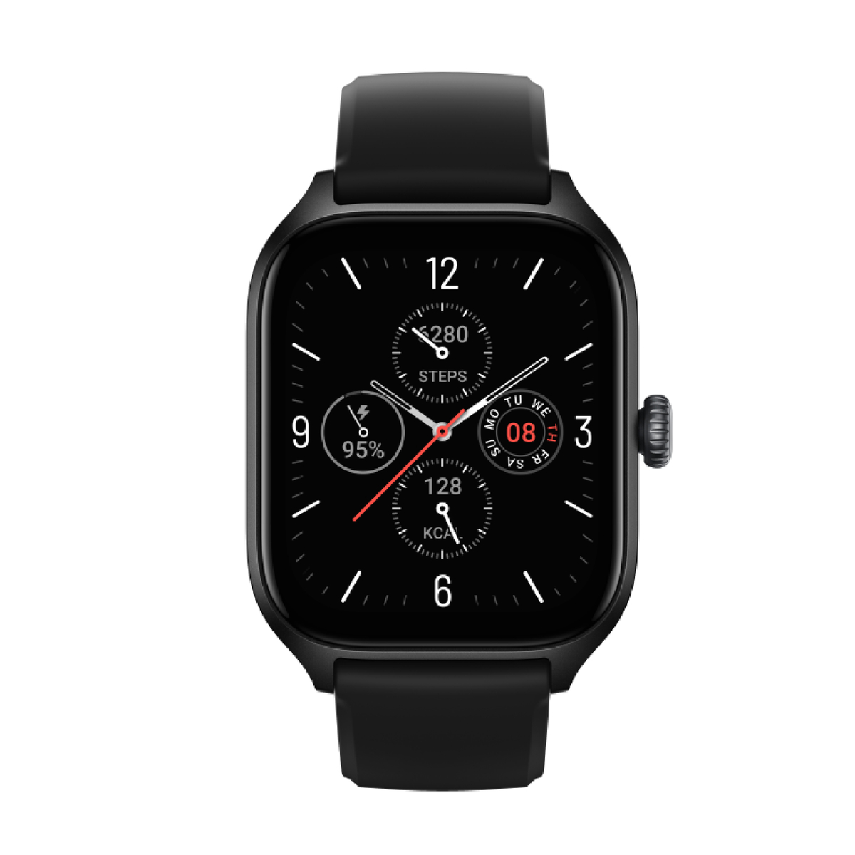 Amazfit Smartwatch 20 mm, Infinite Black, GTS 4
