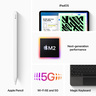 Apple iPad Pro 11‑inch, Wi-Fi + Cellular, 128 GB, Silver