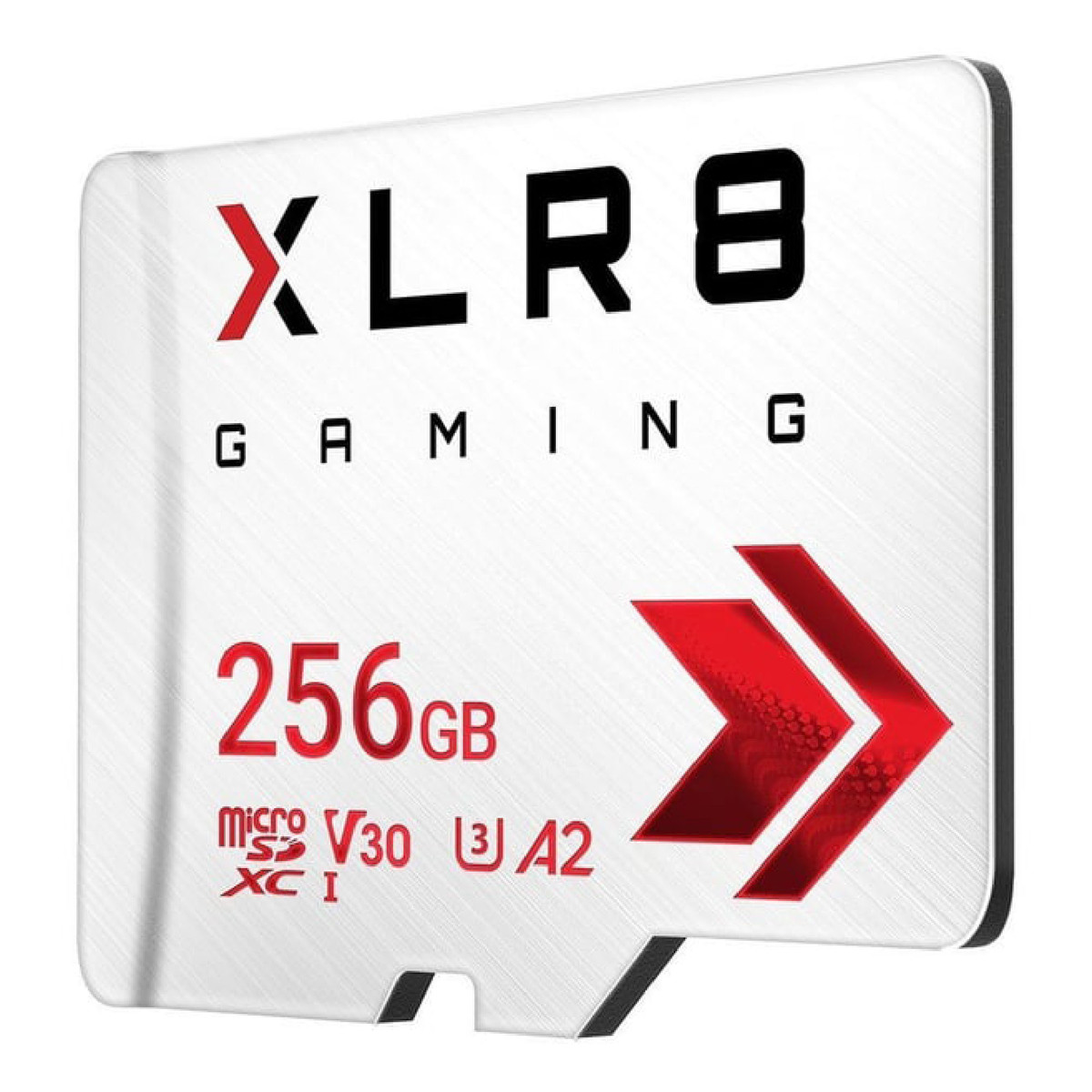 بي ان واي بطاقة ذاكرة للألعاب XLR8 فئة 10 10 U3 V30 256جيجابايت  أبيض P-SDU256V32100XR-GE