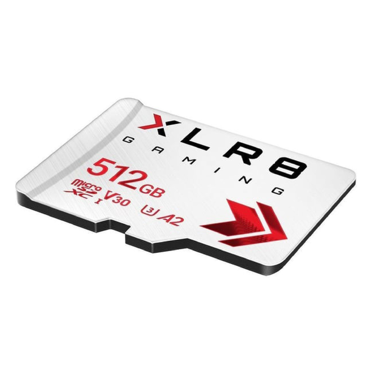 بي ان واي بطاقة ذاكرة للألعاب XLR8 فئة 10 10 U3 V30 512جيجابايت  أبيض P-SDU512V32100XR-GE