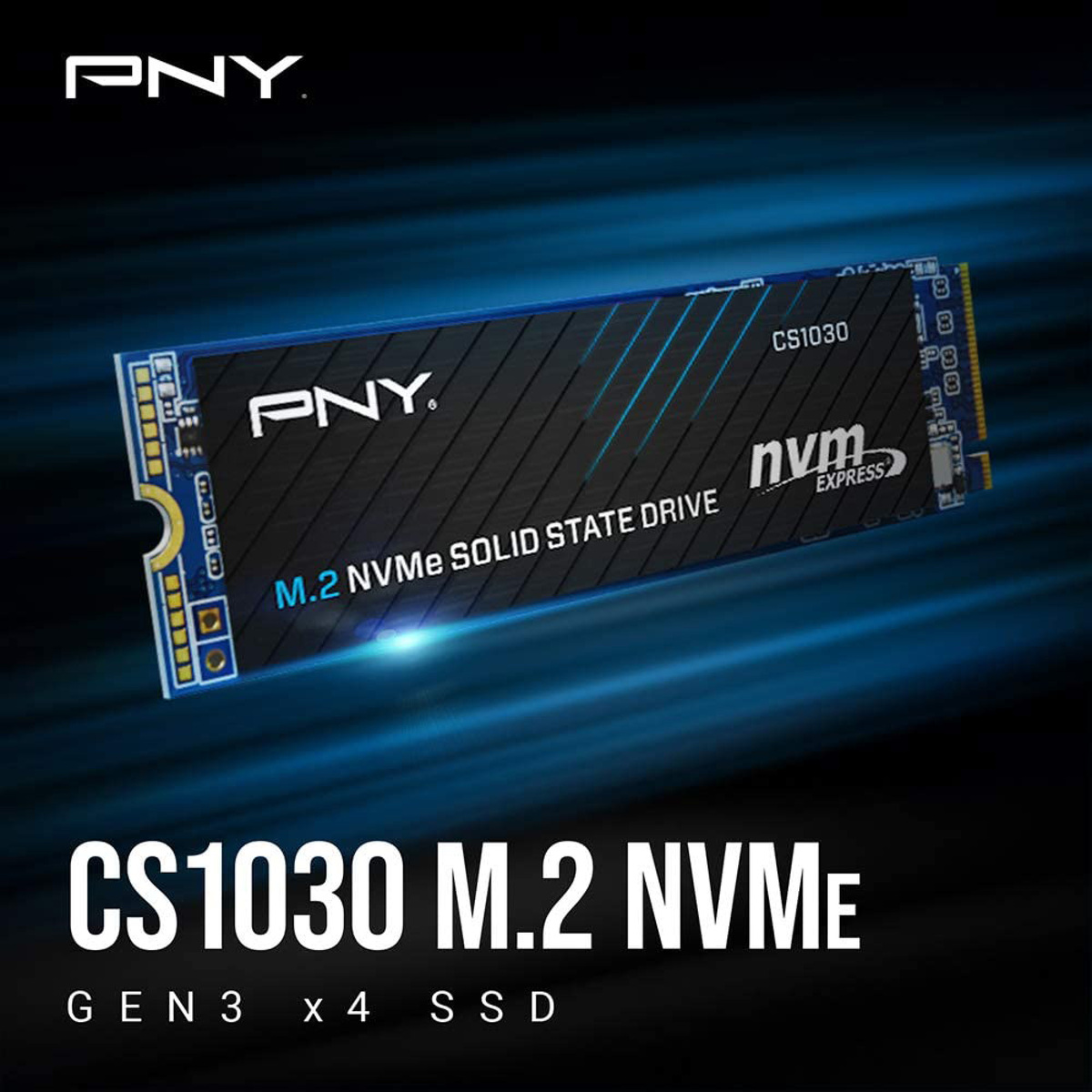بي ان واي CS1030 محرك أقراص داخلي مزود بذاكرة M.2 NVMe PCIe الجيل الثالث 1 تيرابايت M280CS1030-1TB-RB
