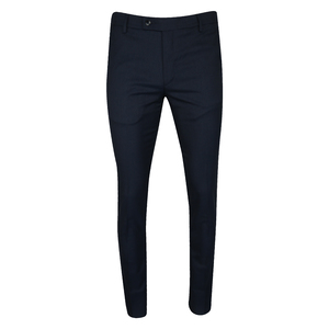 Arrow Men's Regular Fit Smart Flex Formal Trousers, ARAETR2003, Blue (Navy), 34