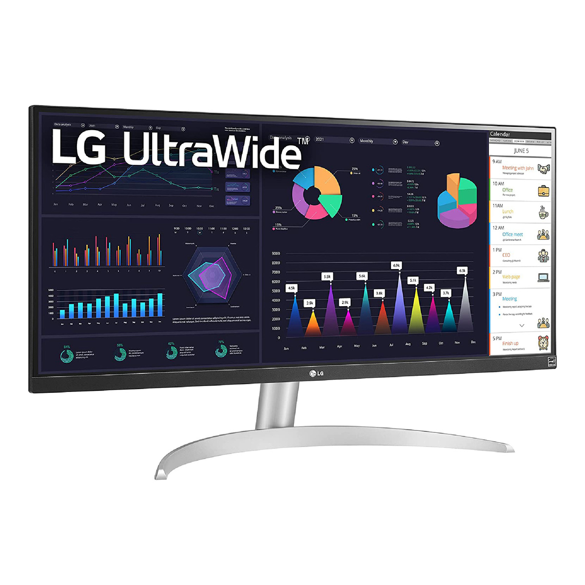 LG UltraWide™ 29WP60G 29 Full HD IPS Monitor