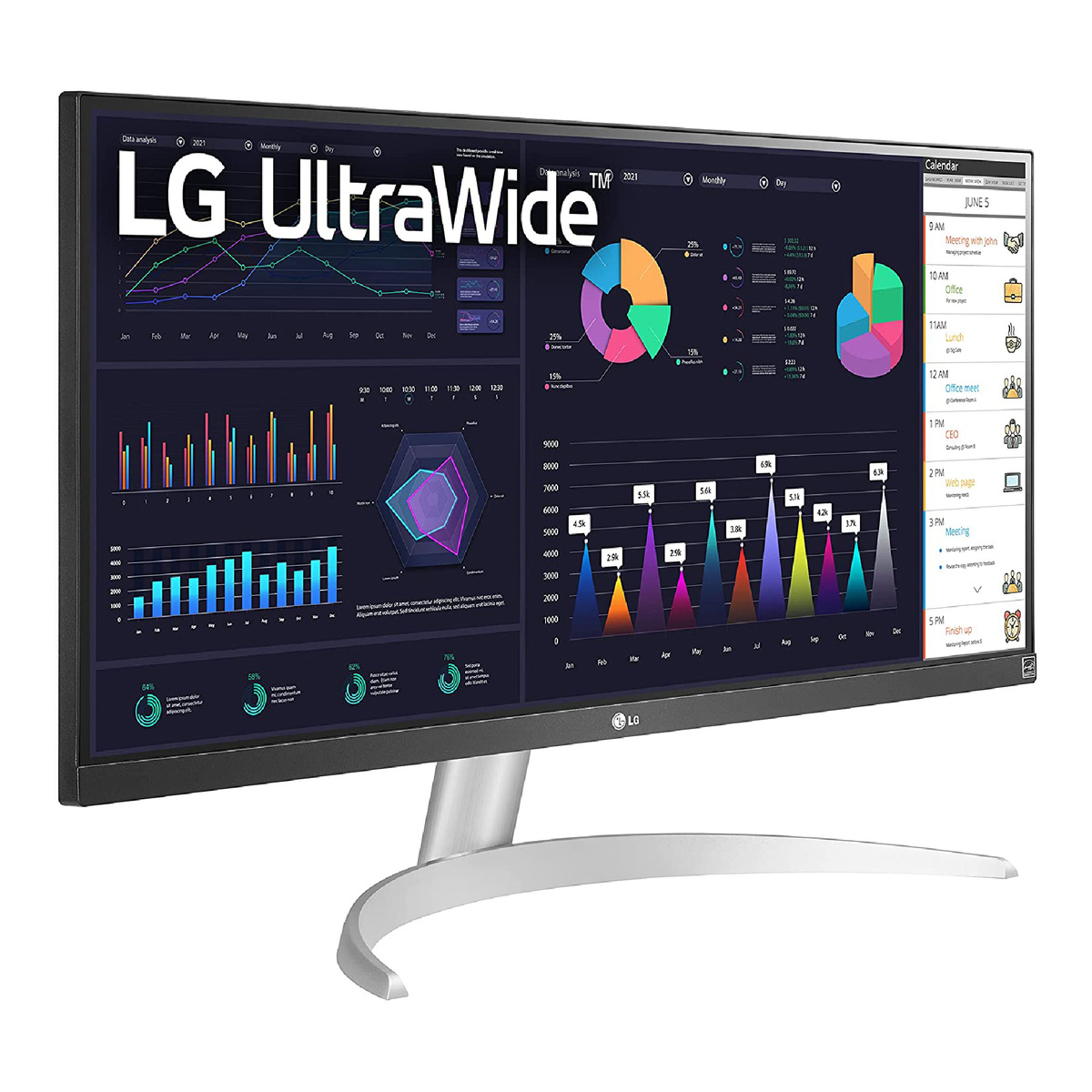 LG UltraWide Full HD (2560 x 1080) 100Hz IPS Monitor 29WQ600W 29"