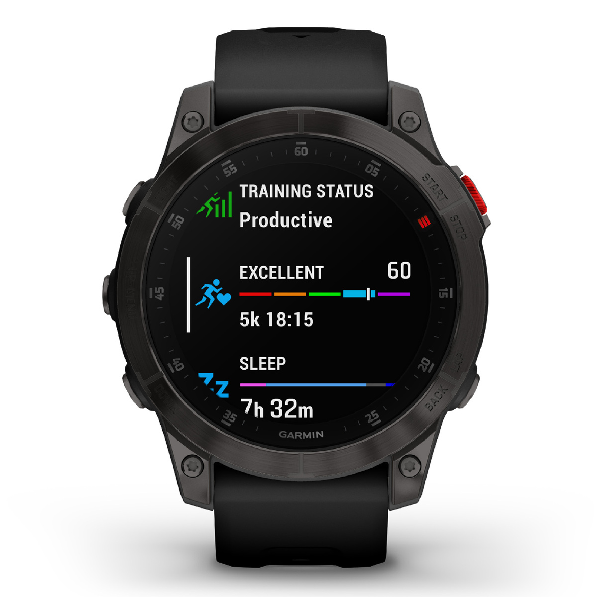GARMIN GPS Smartwatch Epix (Gen 2), Black Titanium