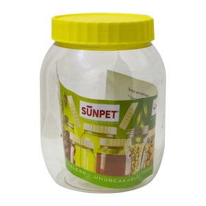 Sunpet Plastic Jar Round 750ml