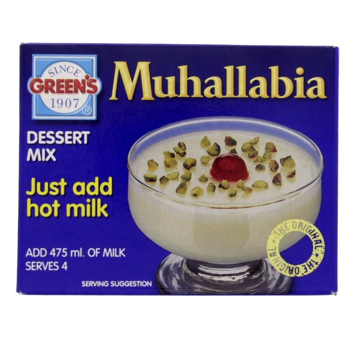 اشتري قم بشراء Greens Dessert Mix Muhallabia 6 x 85 g Online at Best Price من الموقع - من لولو هايبر ماركت Cake & Dessert Mixes في الامارات