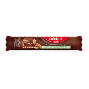 Canderel Diet Milk Chocolate With Crispy Cereals And Almonds 27 g