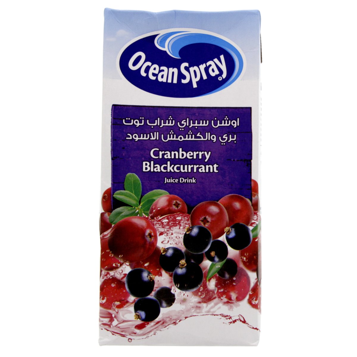 Buy Ocean Spray Cranberry & Blackcurrant Juice Drink 1 Litre Online at Best Price | Fruit Juice Tetra | Lulu Kuwait in UAE