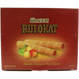 Ulker Rulokat Chocolate Biscuits 24g x 24 Pieces