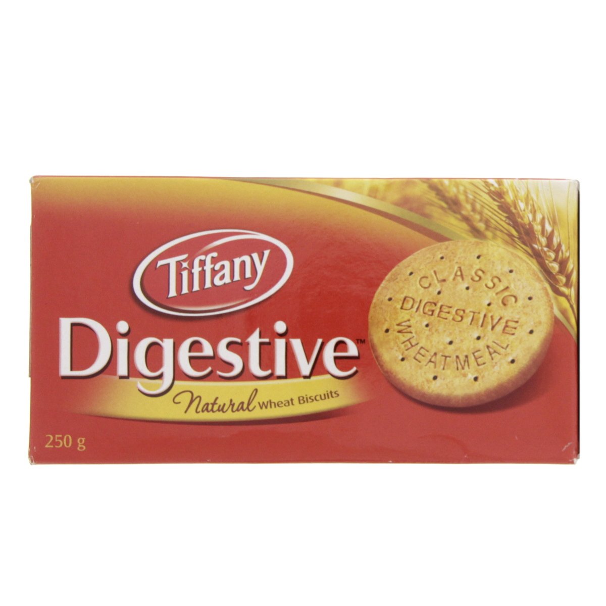 Tiffany Digestive Natural Wheat Biscuits 250 g