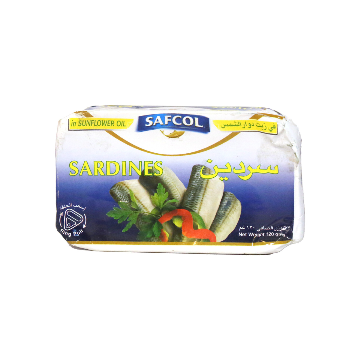 Safcol Sardines In Sunflower Oil 120g